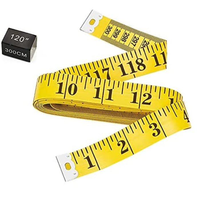 Measuring Tape - Inches & Centimeters (Extra Long) – The Fabric Counter